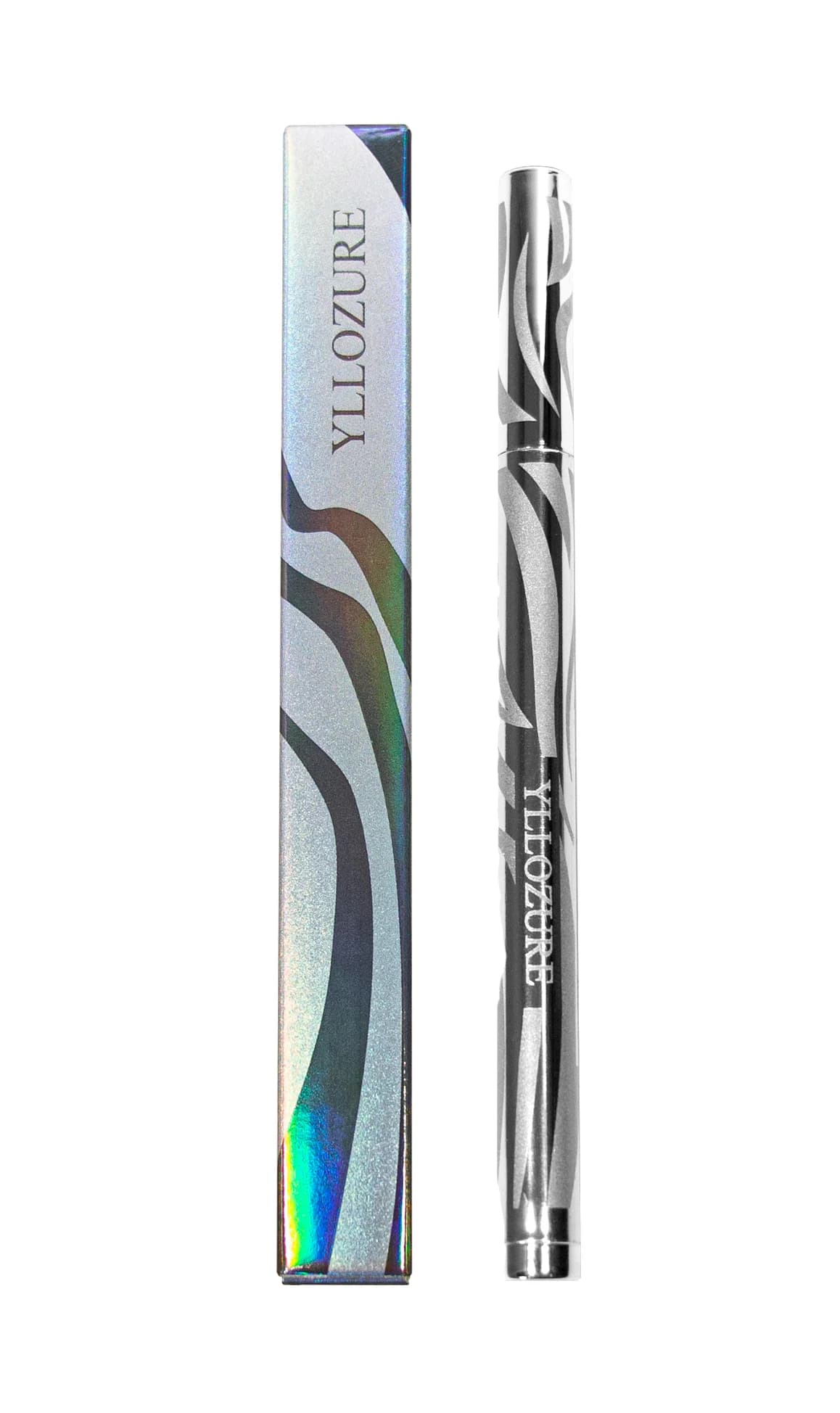 Лайнер двусторонний Double Marker Holo — Серебристый
